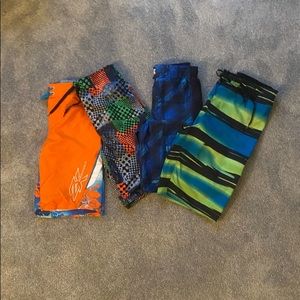 Boys bathing suits swim trunks lot of four...size XL